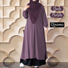 Load image into Gallery viewer, Qinomo Tunic Dress (Skirt Pants) - Beli 2 @ RM 100 - Beli 3 @ RM 150 + Free Baju BL777