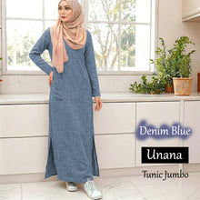 Load image into Gallery viewer, Unana Cotton Linen Tunic Jumbo - Beli 2 @ RM 80 - Beli 4 @ Free JB777