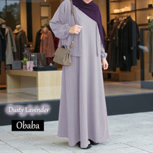 Load image into Gallery viewer, Obaba A Cardigan Dress - Beli 2 @ RM 100 - Beli 3 @ RM 150 + Free Jubah JB777