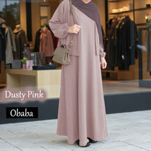 Load image into Gallery viewer, Obaba A Cardigan Dress - Beli 2 @ RM 100 - Beli 3 @ RM 150 + Free Jubah JB777