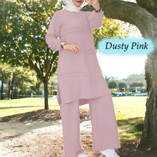 Load image into Gallery viewer, Gazala Cotton Muslimah Set