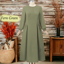 Load image into Gallery viewer, Coffee Cotton Tunic Jumbo - Loose Sleeve B (Size 6XL ~ 10XL)