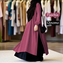Load image into Gallery viewer, Qinomo Tunic Dress (Skirt Pants) - Beli 2 @ RM 100 - Beli 3 @ RM 150 + Free Baju BL777