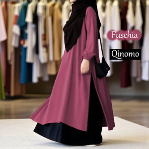 Qinomo Tunic Dress (Skirt Pants) - Beli 2 @ RM 100 - Beli 3 @ RM 150 + Free Baju BL777