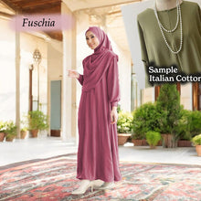 Load image into Gallery viewer, Lahifa Tunic Jumbo + Tudung Set C  (Size 6xl ~ 10xl)