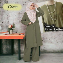 Load image into Gallery viewer, Fadia Cotton Loose Pants Set