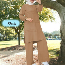 Load image into Gallery viewer, Gazala Cotton Muslimah Set