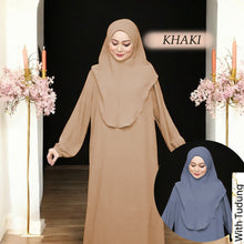 Load image into Gallery viewer, Guyana Tunic Jumbo + instant Tudung (Size 6XL ~ 10XL)