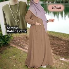 Load image into Gallery viewer, Coffee Cotton Tunic Jumbo - Loose Sleeve B (Size 6XL ~ 10XL)
