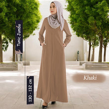 Load image into Gallery viewer, Mimi Elegant Line Tunic Jumbo (Size 6xl ~ 10xl)