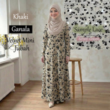 Load image into Gallery viewer, Ganala B Velvet Mini Jubah - Beli 2 @ Free JB777