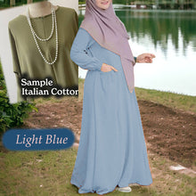 Load image into Gallery viewer, Coffee Cotton Tunic Jumbo - Loose Sleeve (Size 6XL ~ 10XL)