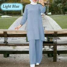Load image into Gallery viewer, Gazala Cotton Muslimah Set