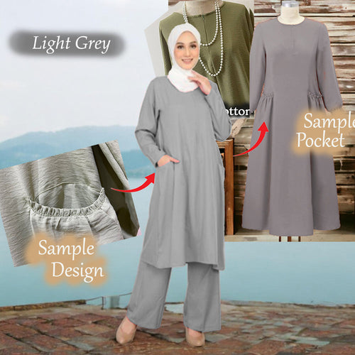 Rainy Two Pocket Set (Size 6xl ~ 10xl)