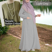 Load image into Gallery viewer, Coffee Cotton Tunic Jumbo C - Loose Sleeve (Size 6XL ~ 10XL)