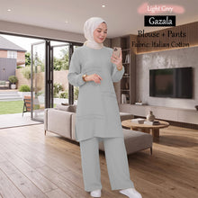 Load image into Gallery viewer, Gazala Cotton Muslimah Set -  Buy 2 @ RM100