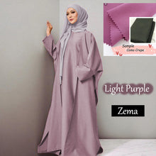Load image into Gallery viewer, Zema 2 Layer Tunic Jumbo - Beli 2 @ RM 100 - Beli 3 @ RM 150 + Jubah JB777