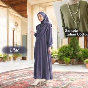 Lahifa Tunic Jumbo + Tudung Set B