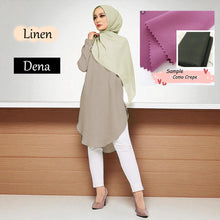 Load image into Gallery viewer, Dena Blouse - Beli 2 @ RM 70 - Beli 3 @ RM 105 + Free Jubah JB777
