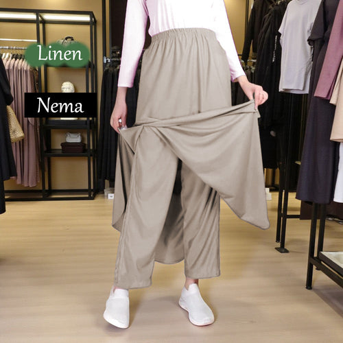 Nema A Skirt Pants - Beli 2 @ RM 80 - Beli 3 @ RM 120 + Free Blouse BL777