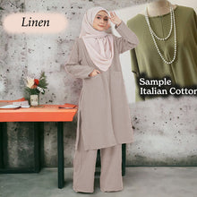 Load image into Gallery viewer, Fadia Cotton Loose Pants Set