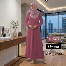 Load image into Gallery viewer, Oyana Mini Jubah - Beli 2 @ RM 80 - Mix 4 @ Free JB777