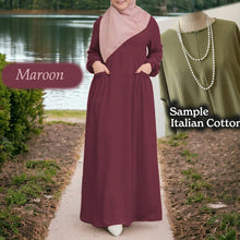 Load image into Gallery viewer, Coffee Cotton Tunic Jumbo - Loose Sleeve (Size 6XL ~ 10XL)