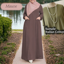 Load image into Gallery viewer, Coffee Cotton Tunic Jumbo - Loose Sleeve (Size 6XL ~ 10XL)