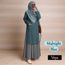 Load image into Gallery viewer, Voya Tunic Dress - Beli 2 @ RM 110 - Beli 3 @ RM 165 + Free Blouse BL777
