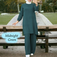 Load image into Gallery viewer, Gazala Cotton Muslimah Set