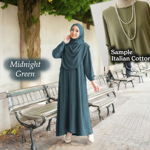 Lahifa Tunic Jumbo + Tudung Set B