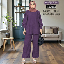 Load image into Gallery viewer, Xawana Linen Set - Beli 2 @ RM 118 + Free JB777