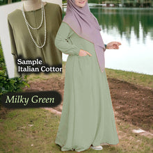 Load image into Gallery viewer, Coffee Cotton Tunic Jumbo - Loose Sleeve (Size 6XL ~ 10XL)
