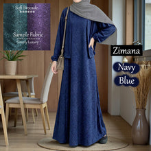 Load image into Gallery viewer, Zimana Brocade Cardigan Jubah
