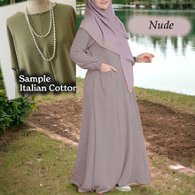 Load image into Gallery viewer, Coffee Cotton Tunic Jumbo - Loose Sleeve B (Size 6XL ~ 10XL)