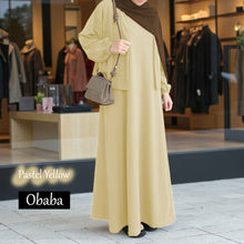 Load image into Gallery viewer, Obaba B Cardigan Dress - Beli 2 @ RM 100 - Beli 3 @ RM 150 + Free Jubah JB777