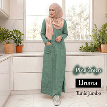 Load image into Gallery viewer, Unana Cotton Linen Tunic Jumbo - Beli 2 @ RM 80 - Beli 4 @ Free JB777