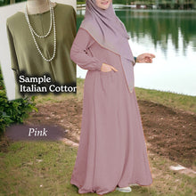 Load image into Gallery viewer, Coffee Cotton Tunic Jumbo C - Loose Sleeve (Size 6XL ~ 10XL)