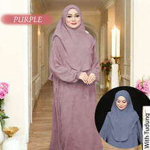 Load image into Gallery viewer, Guyana Tunic Jumbo + instant Tudung (Size 6XL ~ 10XL)
