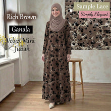 Load image into Gallery viewer, Ganala B Velvet Mini Jubah - Beli 2 @ Free JB777