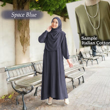 Load image into Gallery viewer, Lahifa Tunic Jumbo + Tudung Set B
