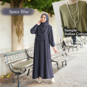 Lahifa Tunic Jumbo + Tudung Set B