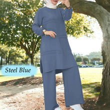 Load image into Gallery viewer, Gazala Cotton Muslimah Set