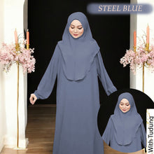 Load image into Gallery viewer, Guyana Tunic Jumbo + instant Tudung (Size 6XL ~ 10XL)