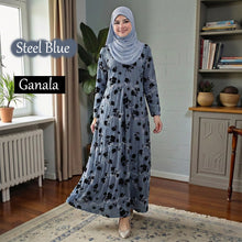Load image into Gallery viewer, Ganala Velvet Mini Jubah - Beli 2 @ Free JB777