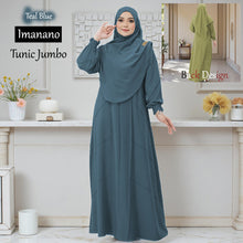 Load image into Gallery viewer, Imanano-B Tunic Jumbo - Buy 1 @ Free Tudung TD999