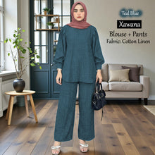 Load image into Gallery viewer, Xawana Linen Set - Beli 2 @ RM 118 + Free JB777