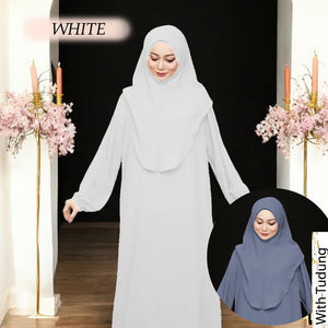 Guyana Tunic Jumbo + instant Tudung (Size 6XL ~ 10XL)