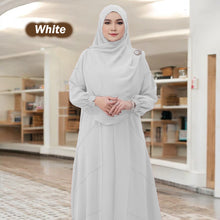 Load image into Gallery viewer, Letter Tunic Jumbo (Loose Sleeve)  Free Instant Tudung (Size 6XL ~ 10XL)