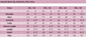 Timur Back Zip Jubah
